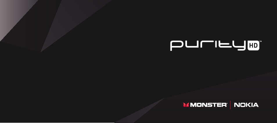 Nokia Purity HD Headset User Manual | 23 pages