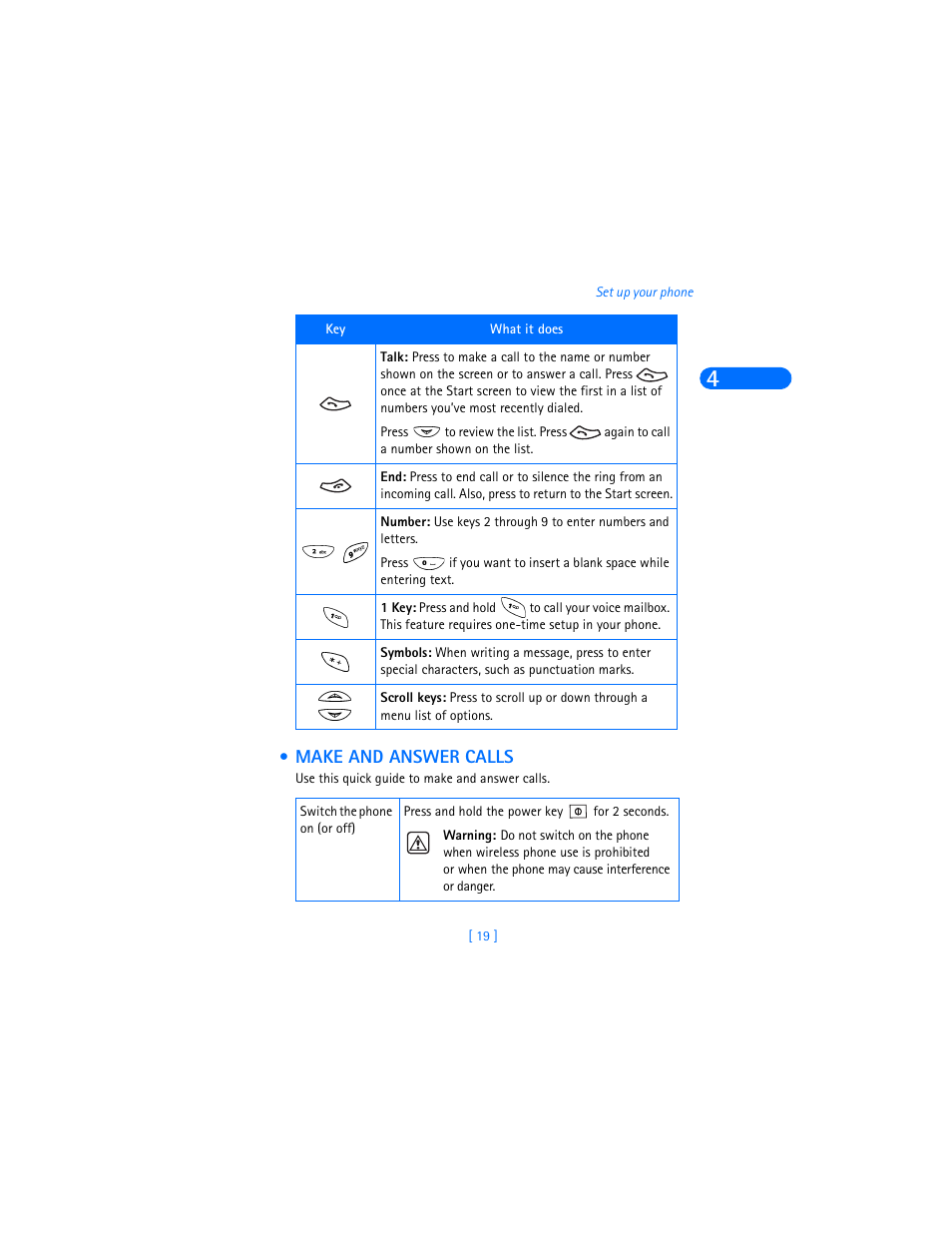 Make and answer calls | Nokia 6360 User Manual | Page 30 / 170