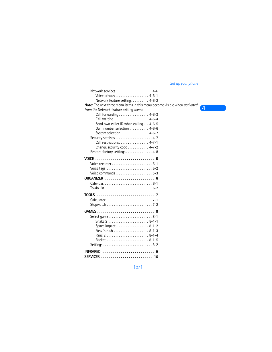 Nokia 6360 User Manual | Page 38 / 170