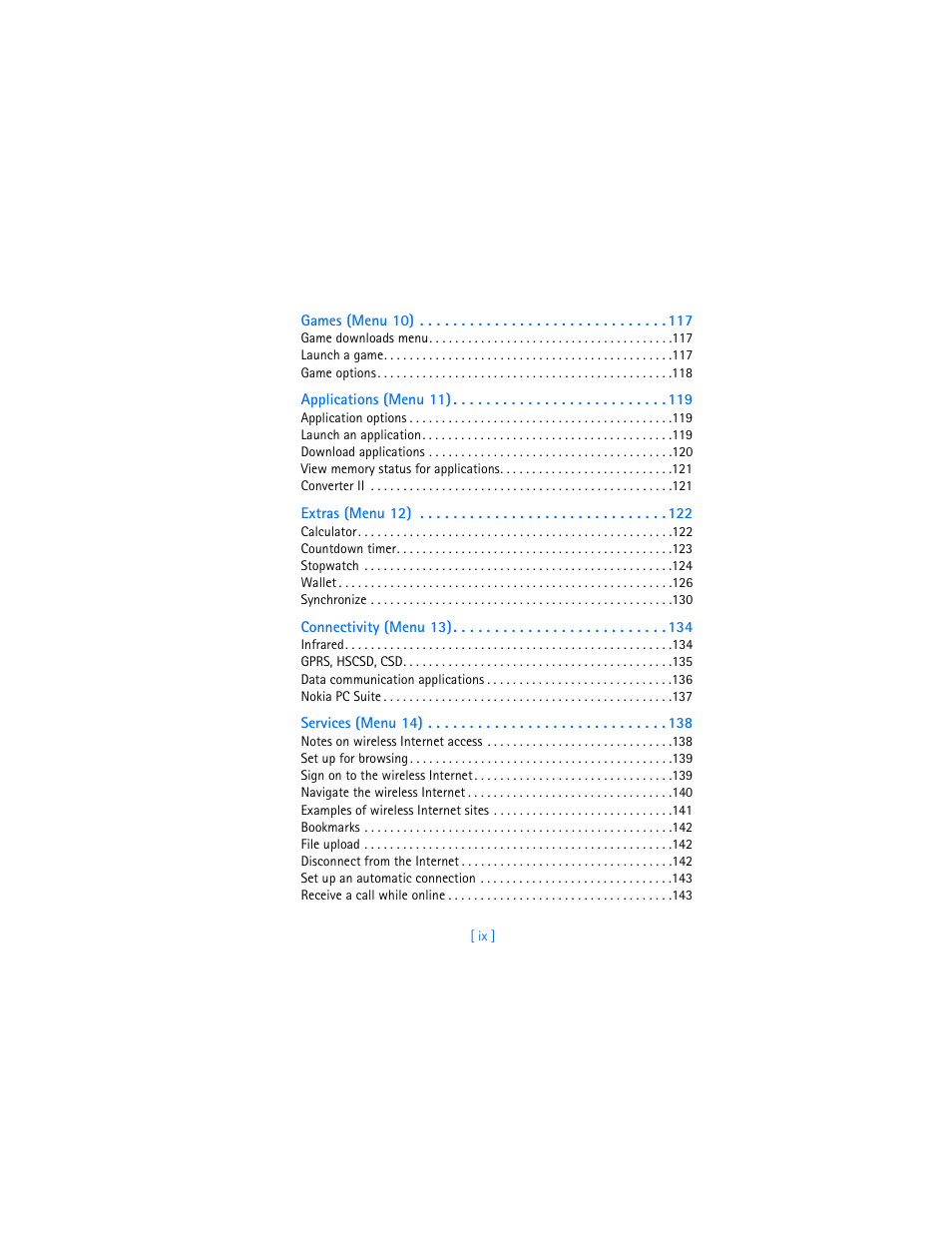 Nokia 7250i User Manual | Page 10 / 201