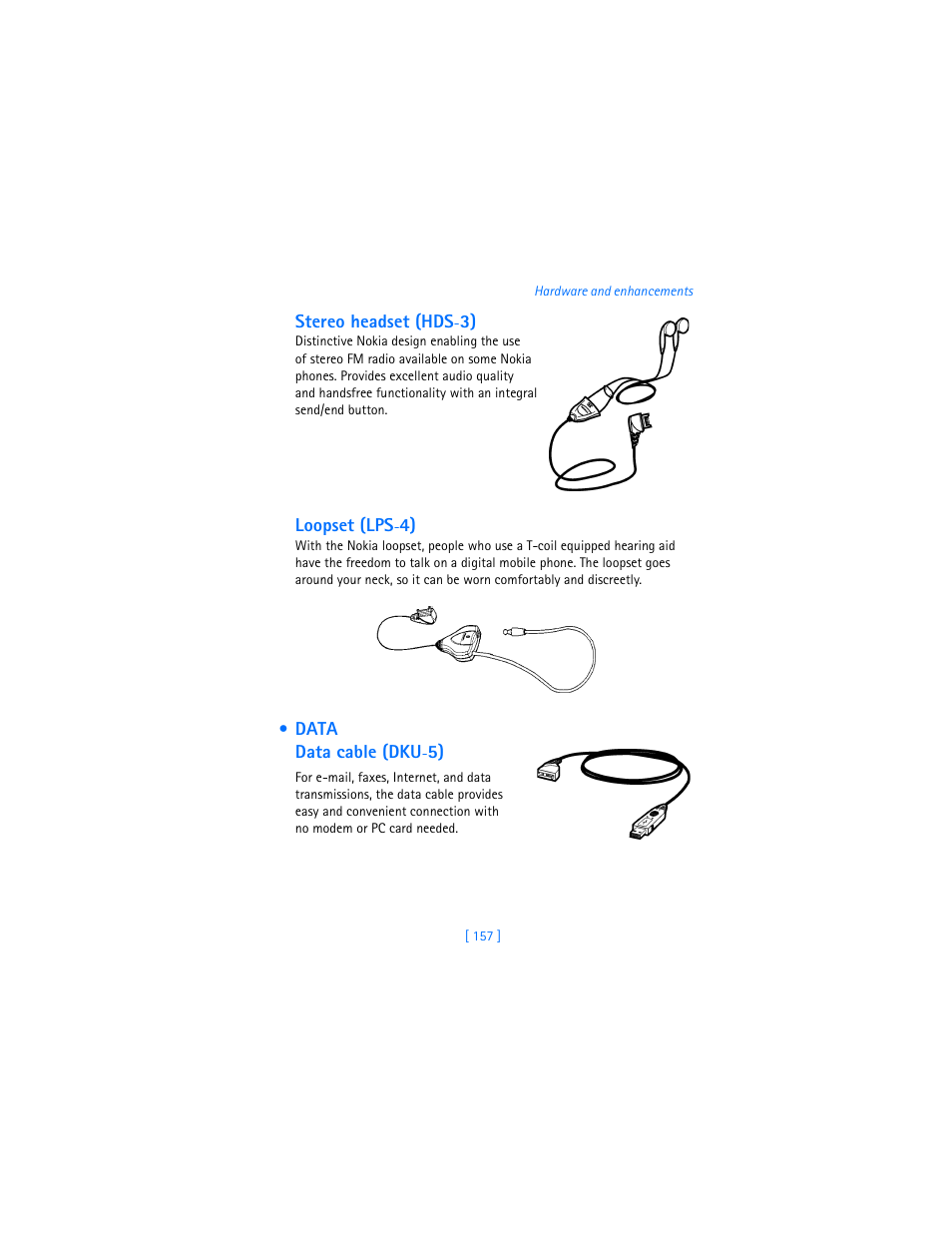 Data | Nokia 7250i User Manual | Page 168 / 201