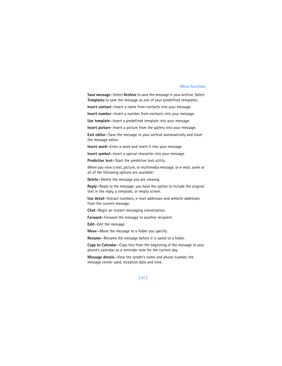 Nokia 7250i User Manual | Page 58 / 201