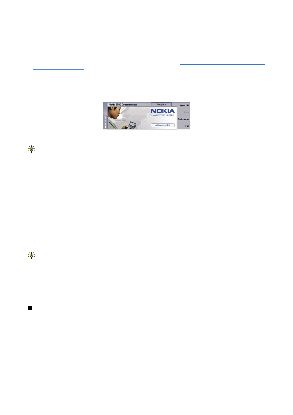 Downloading files | Nokia 9500 User Manual | Page 36 / 112