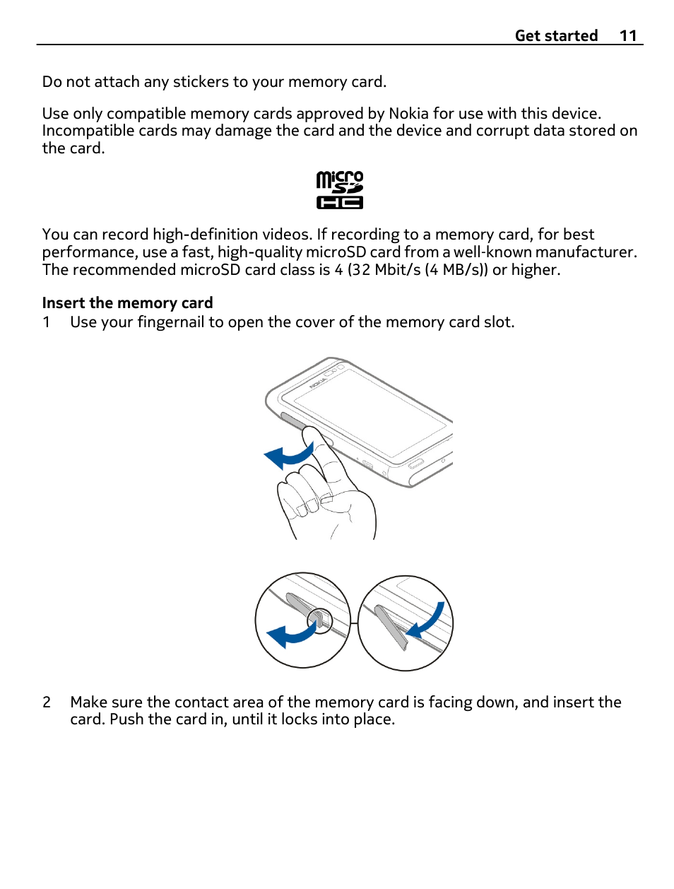 Nokia N8-00 User Manual | Page 11 / 130