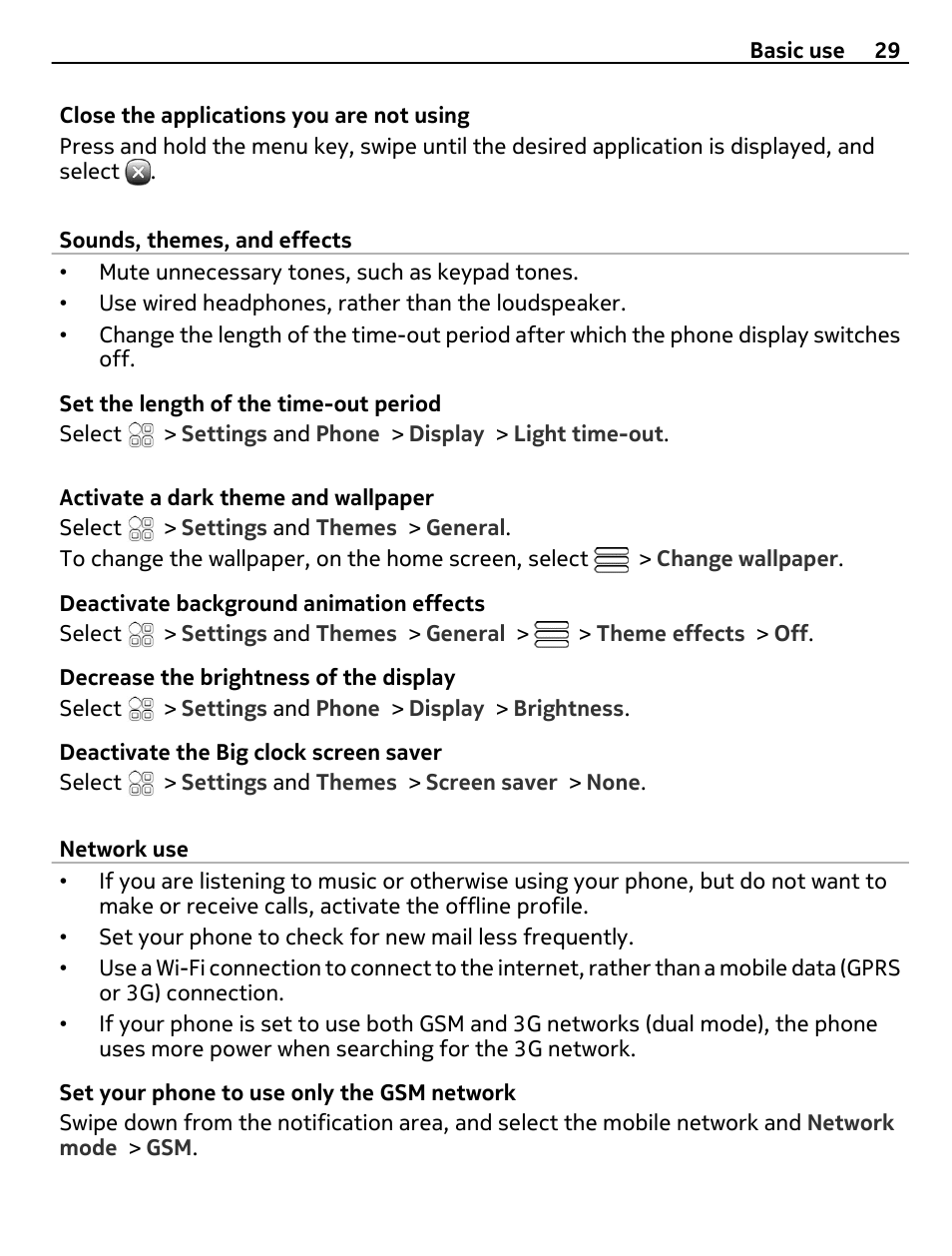 Nokia N8-00 User Manual | Page 29 / 130