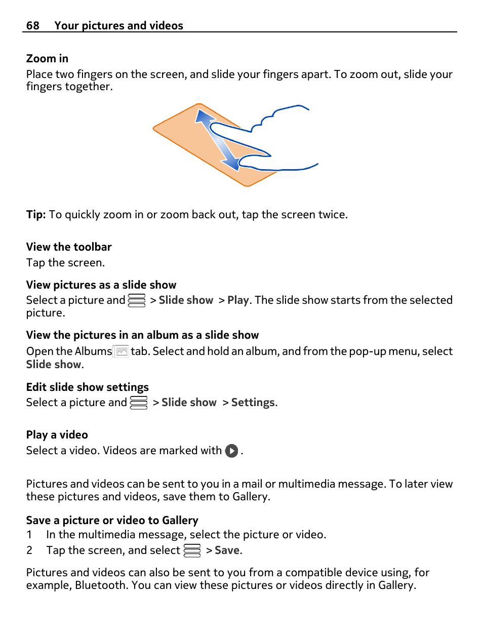 Nokia N8-00 User Manual | Page 68 / 130