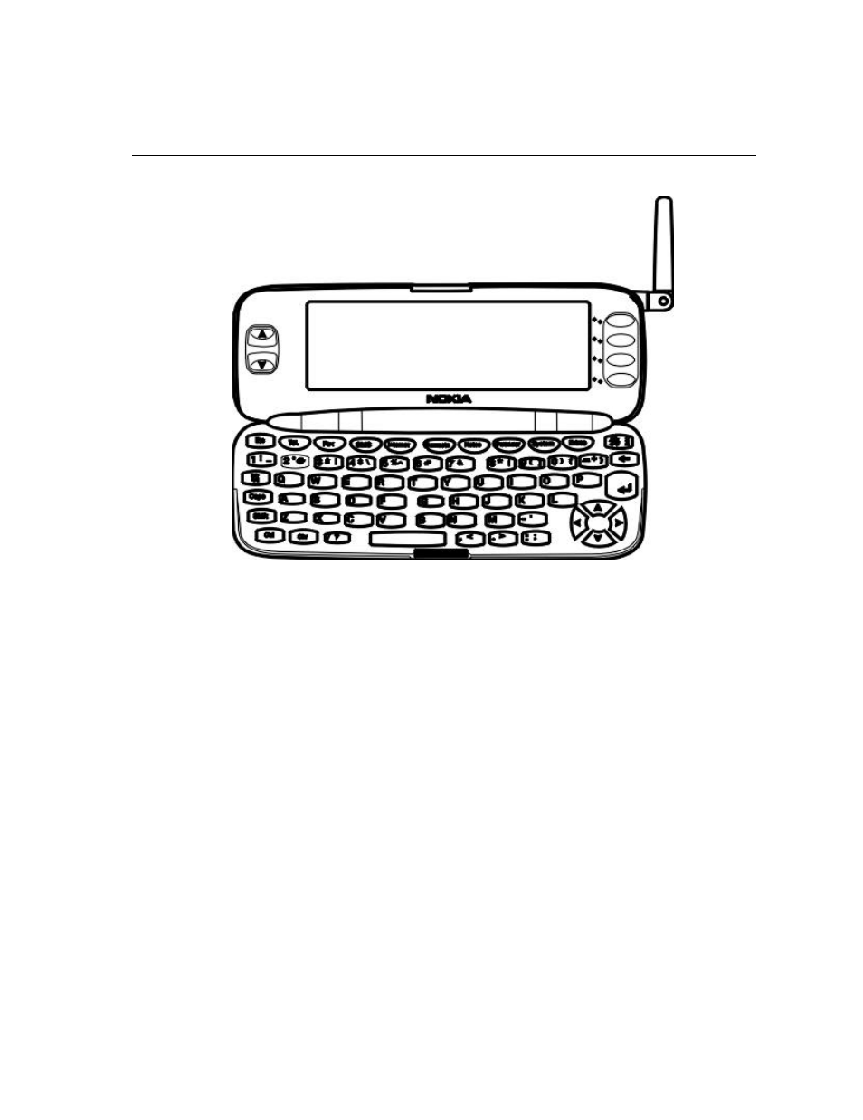 Communicator interface, Communicator display | Nokia 9000il User Manual | Page 17 / 130
