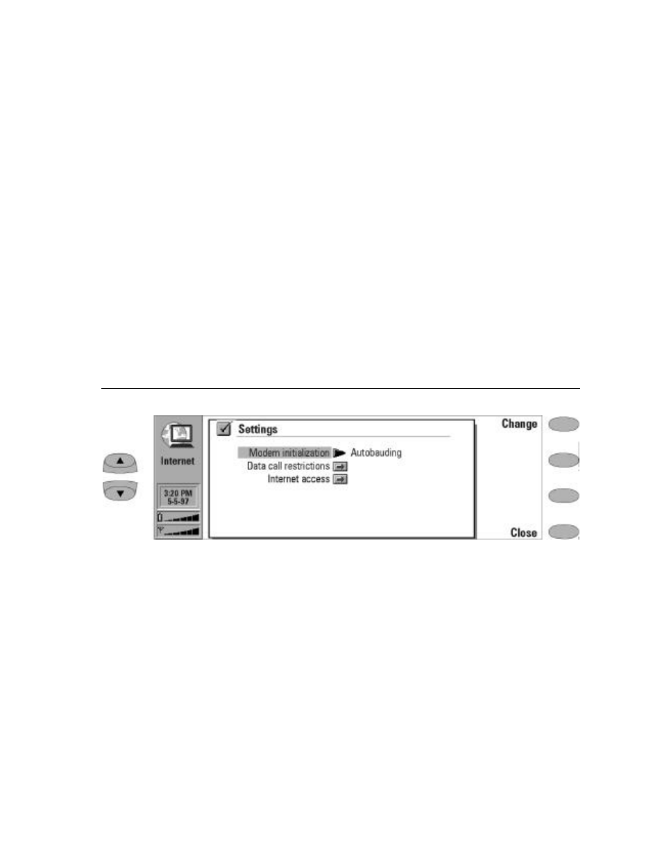 Internet settings | Nokia 9000il User Manual | Page 54 / 130