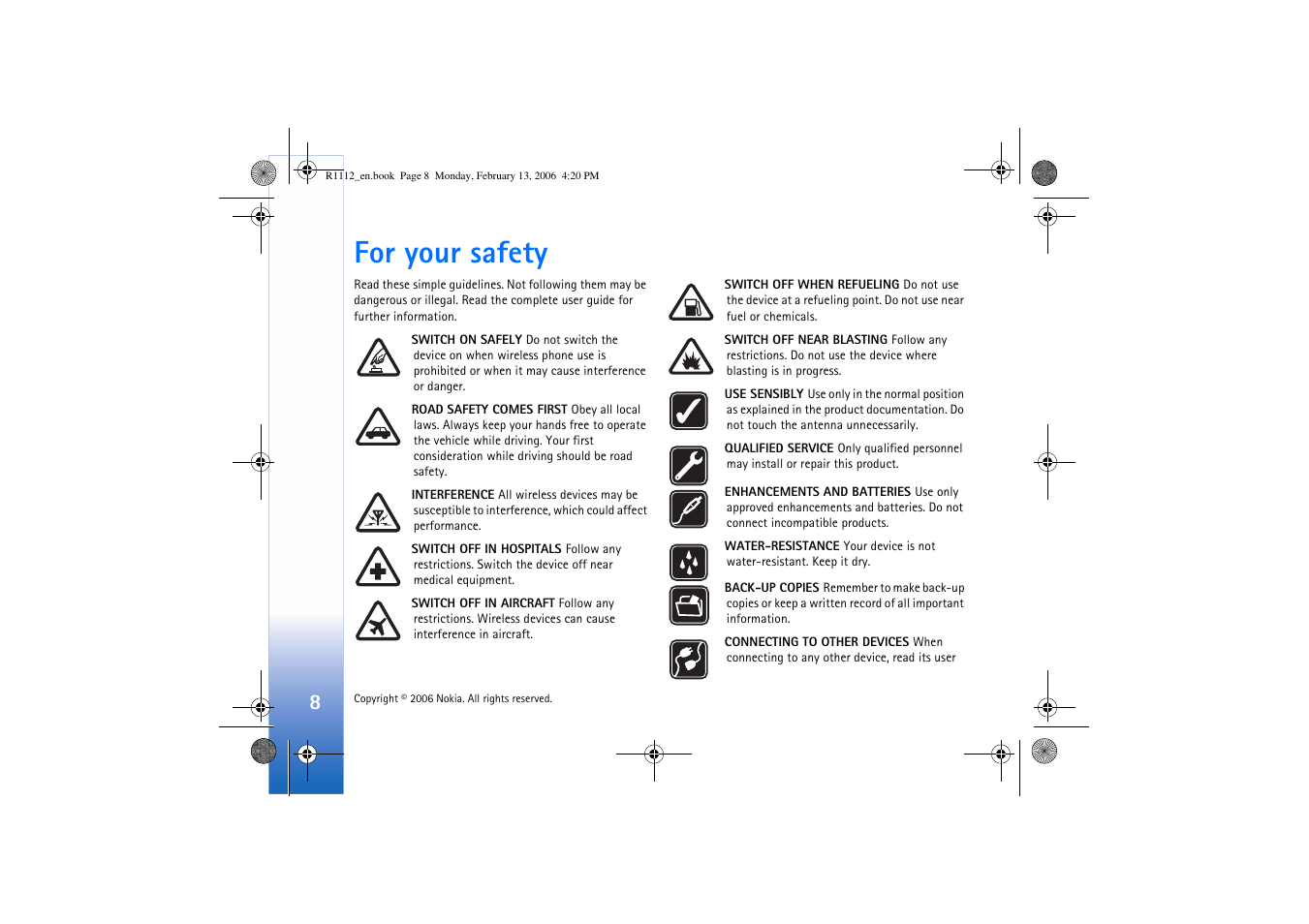 Nokia N70 User Manual | Page 9 / 121