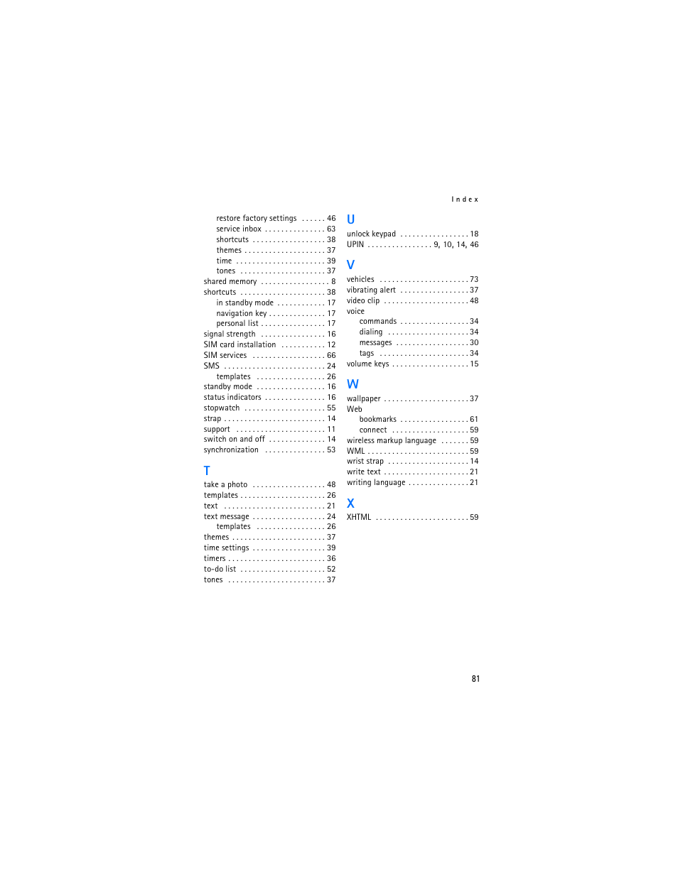 Nokia 6103 User Manual | Page 82 / 169