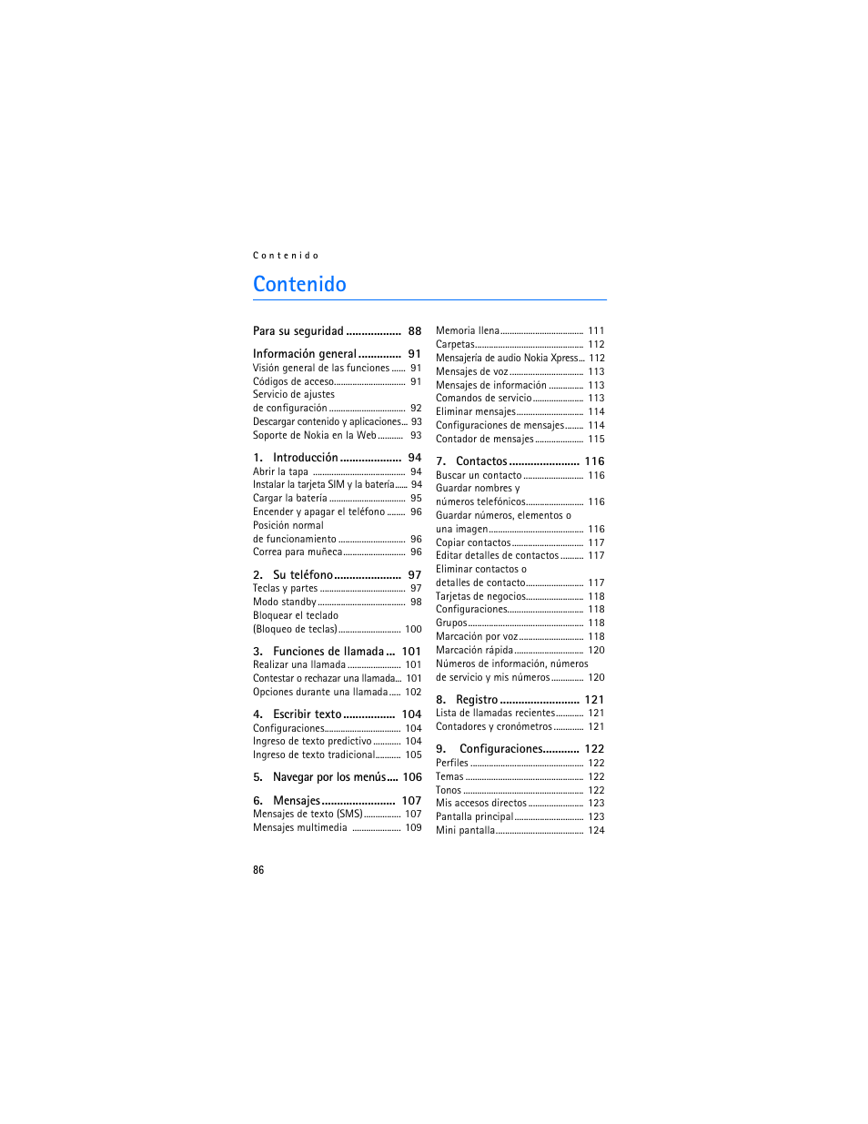 Nokia 6103 User Manual | Page 87 / 169