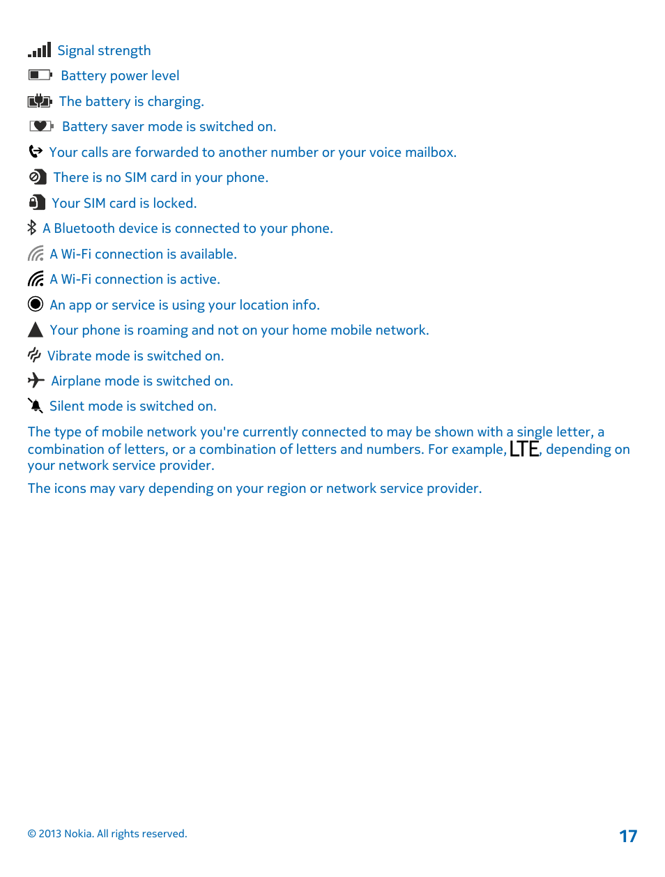 Nokia Lumia 1520 User Manual | Page 17 / 128