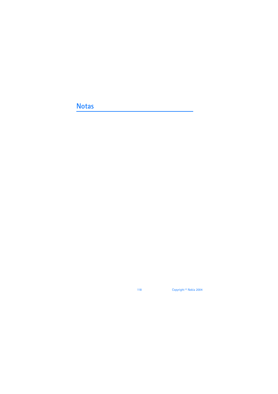 Notas | Nokia 6019i User Manual | Page 239 / 241