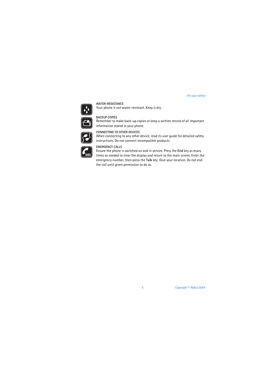 Nokia 6019i User Manual | Page 6 / 241