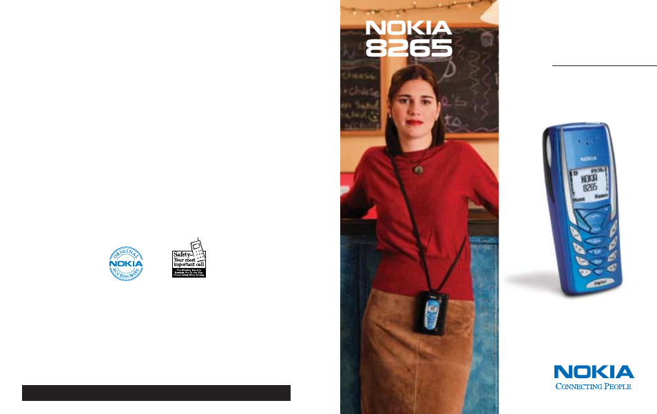 Back cover, User guide | Nokia 8265 User Manual | Page 144 / 144