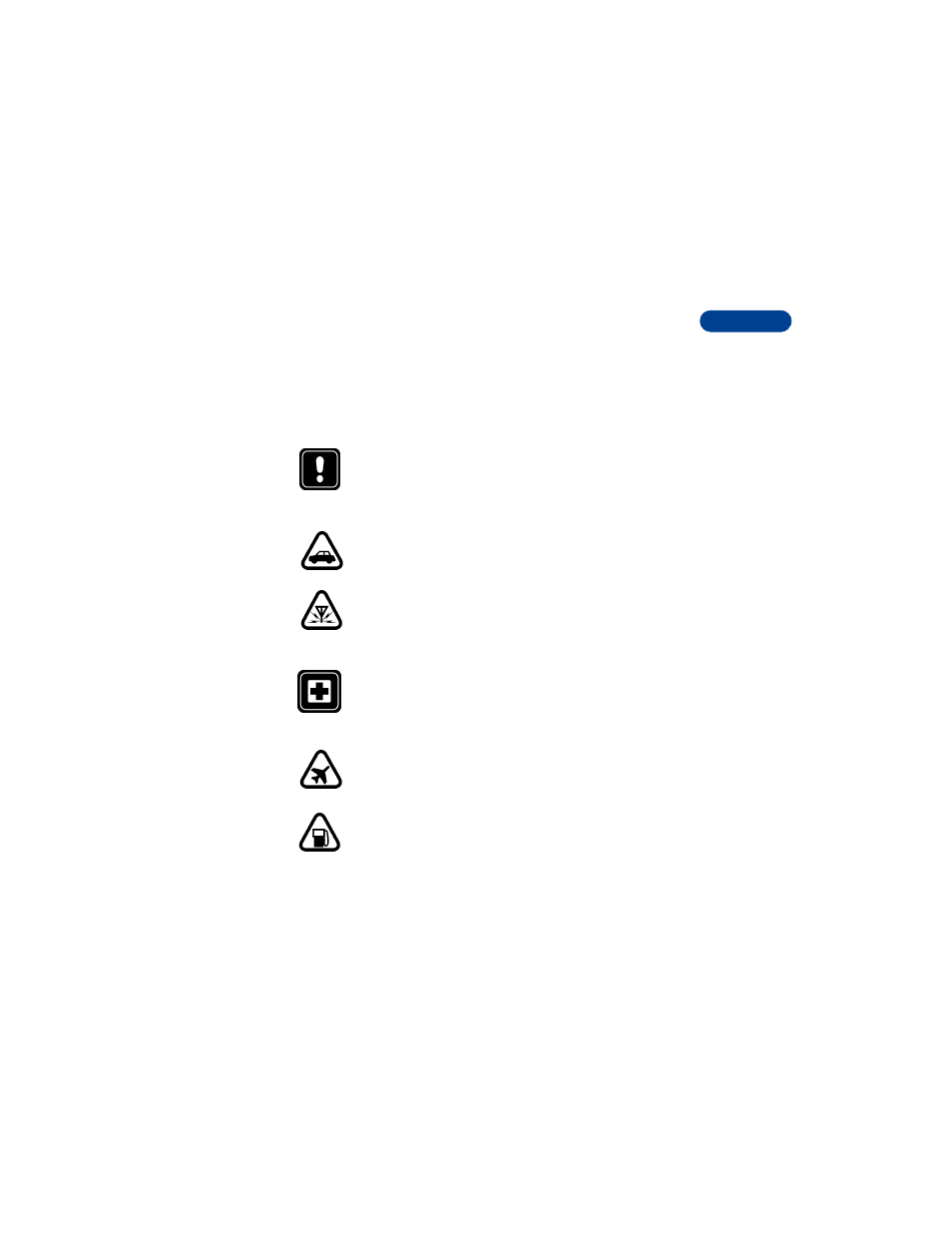 1 safety first, Safety first, 1safety first | Nokia 8265 User Manual | Page 8 / 144