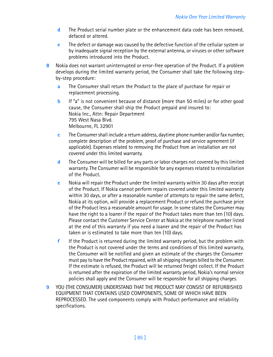 Nokia 3589i User Manual | Page 90 / 108
