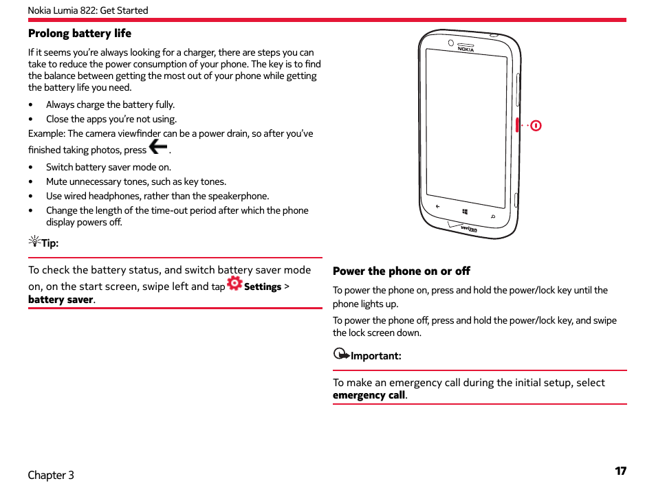 Nokia Lumia 822 User Manual | Page 18 / 93