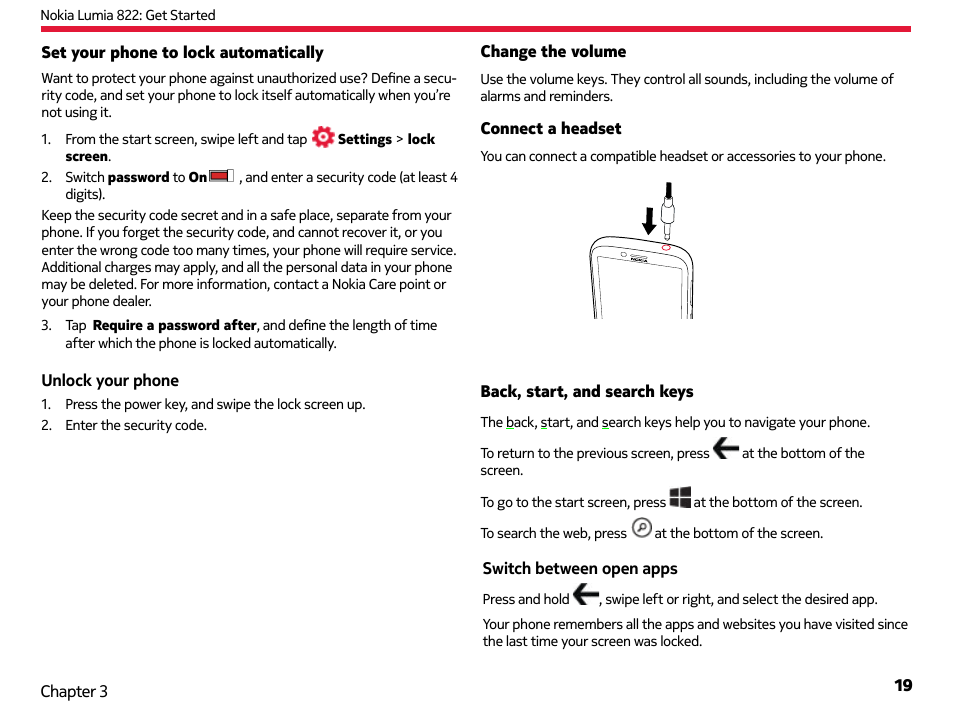 Nokia Lumia 822 User Manual | Page 20 / 93