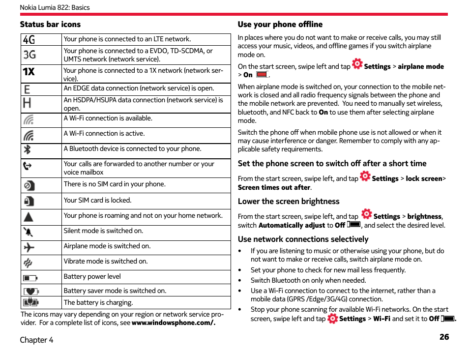 Nokia Lumia 822 User Manual | Page 27 / 93