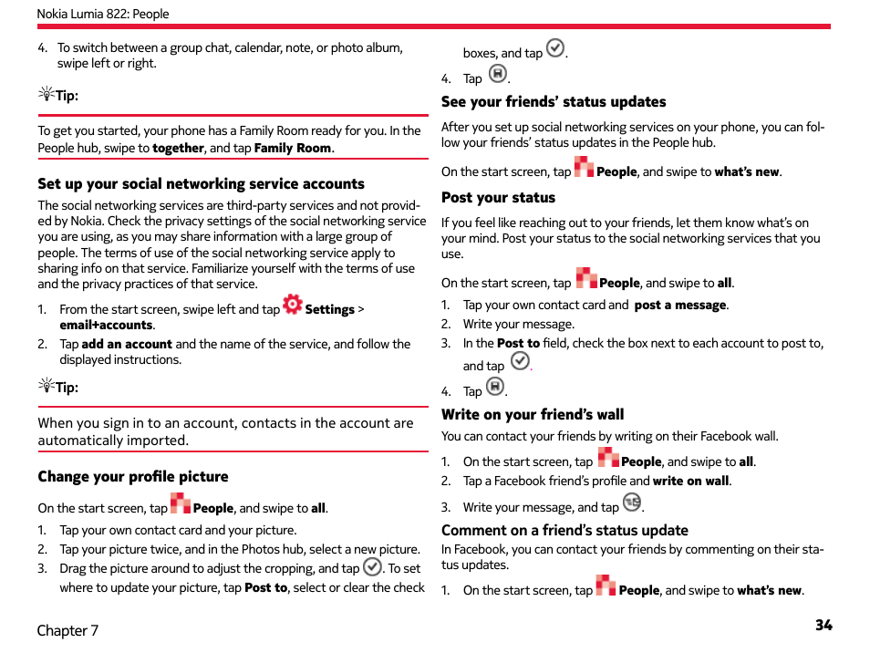 Nokia Lumia 822 User Manual | Page 35 / 93