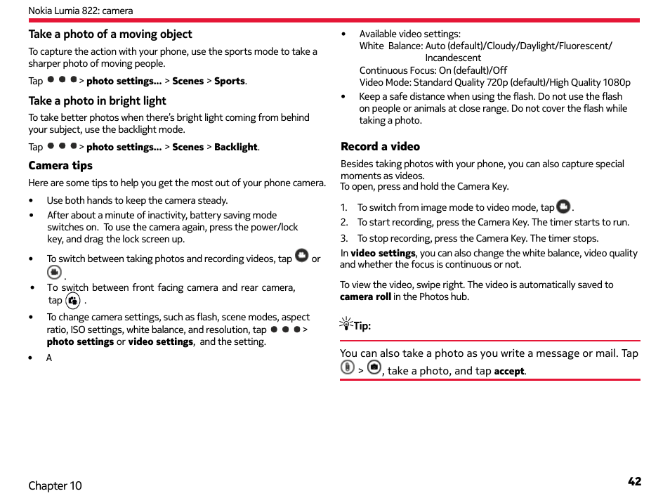 Nokia Lumia 822 User Manual | Page 43 / 93