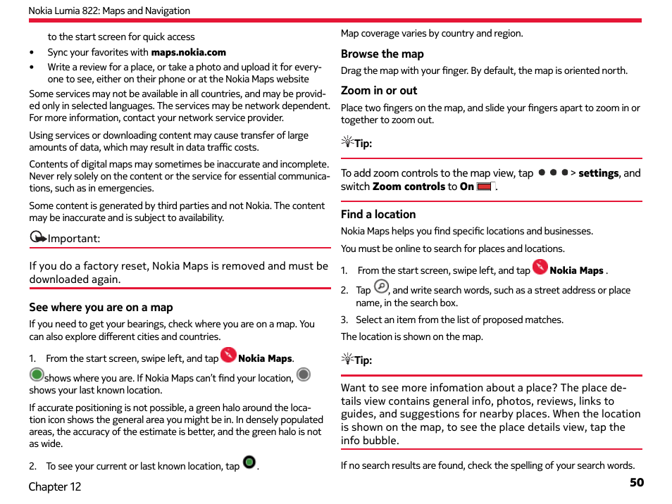 Nokia Lumia 822 User Manual | Page 51 / 93