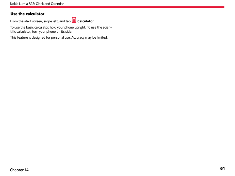 Nokia Lumia 822 User Manual | Page 62 / 93