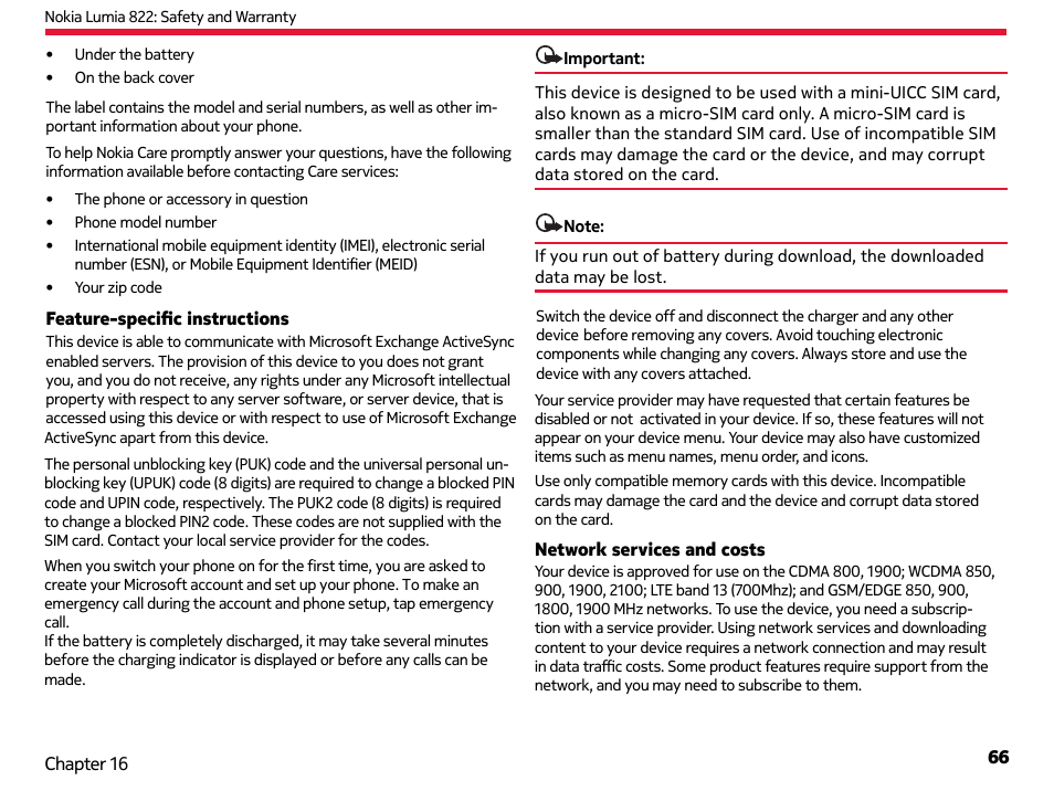 Nokia Lumia 822 User Manual | Page 67 / 93