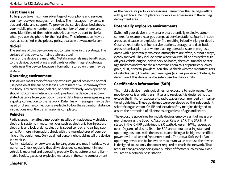 Nokia Lumia 822 User Manual | Page 71 / 93