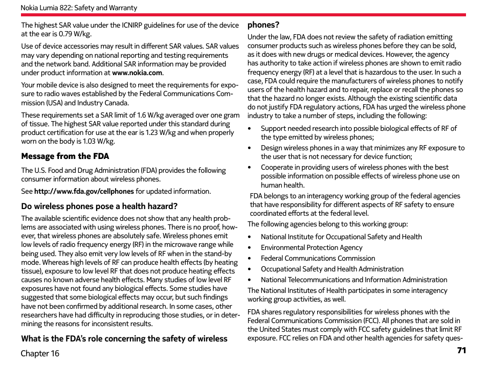 Nokia Lumia 822 User Manual | Page 72 / 93
