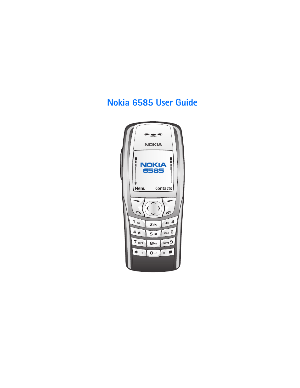 Nokia 6585 User Manual | Page 2 / 101