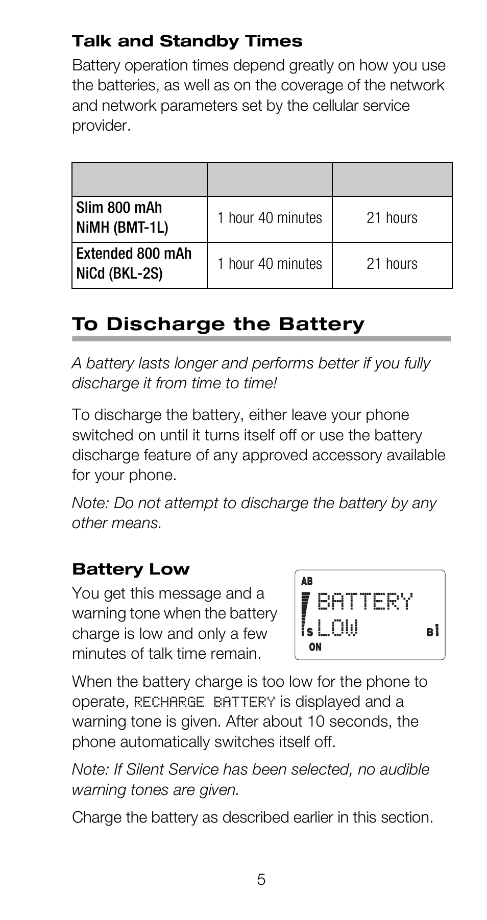 To discharge the battery | Nokia 918 User Manual | Page 11 / 70
