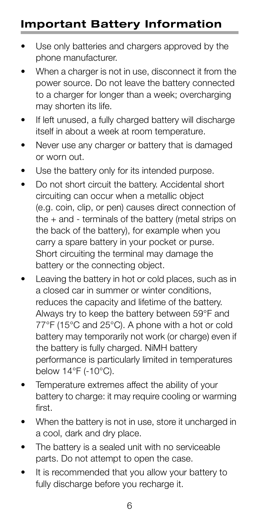 Important battery information | Nokia 918 User Manual | Page 12 / 70