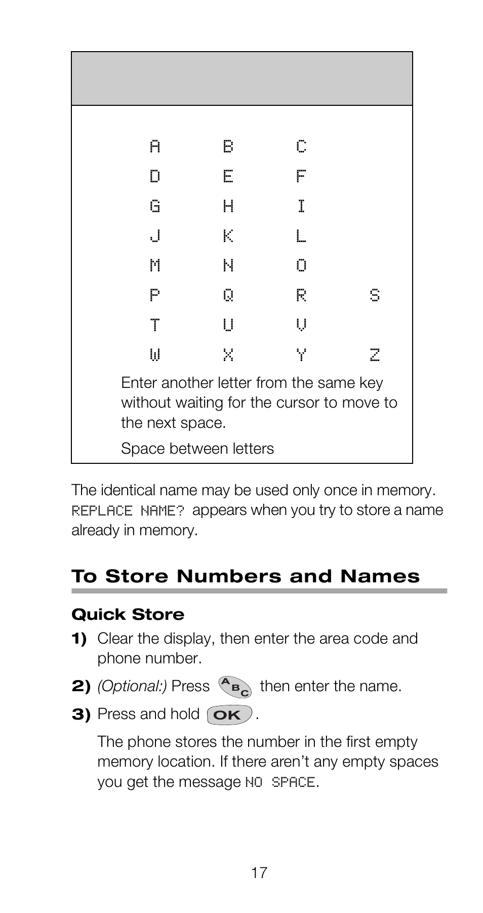 To store numbers and names | Nokia 918 User Manual | Page 23 / 70