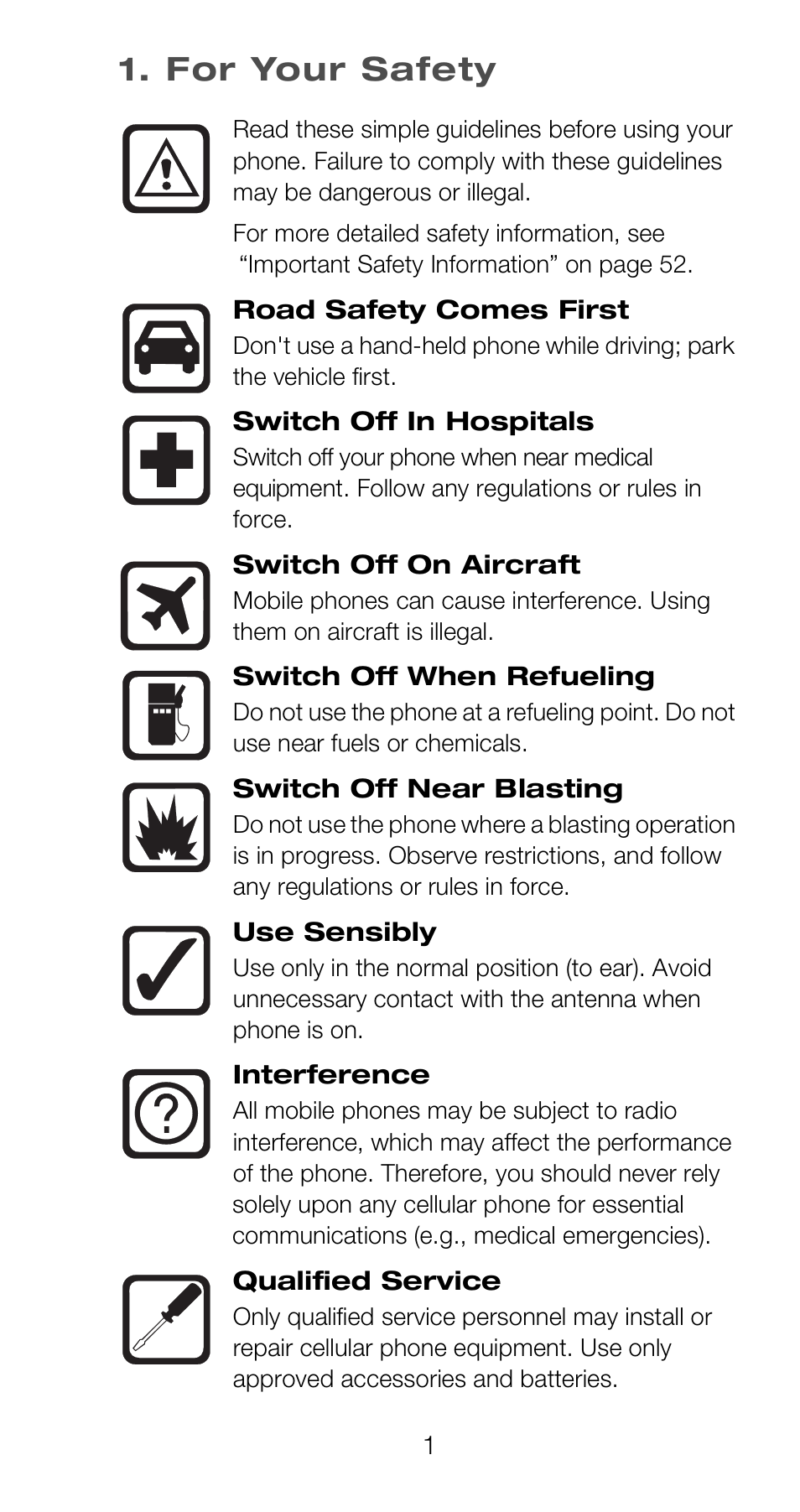 For your safety | Nokia 918 User Manual | Page 7 / 70