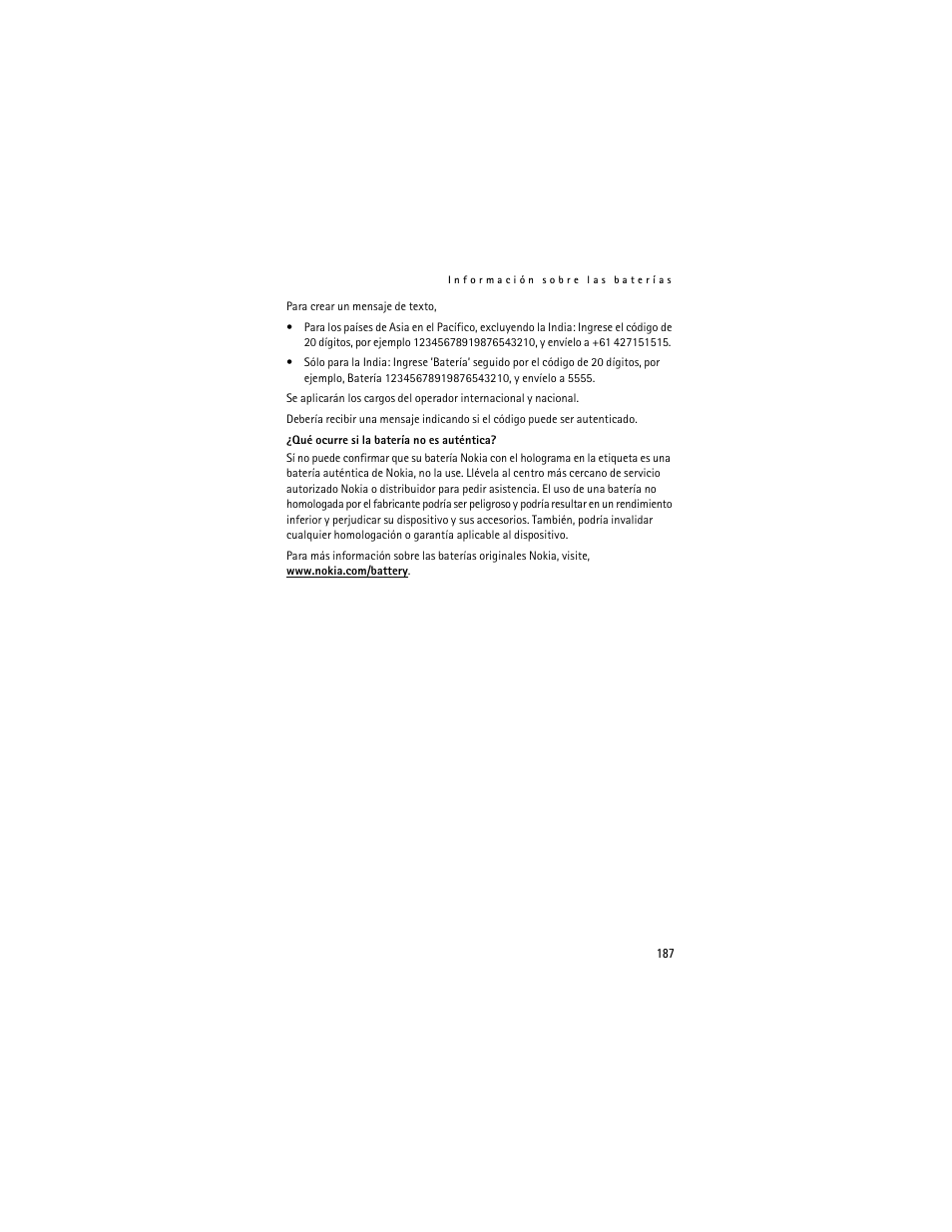 Nokia 3155i User Manual | Page 188 / 201