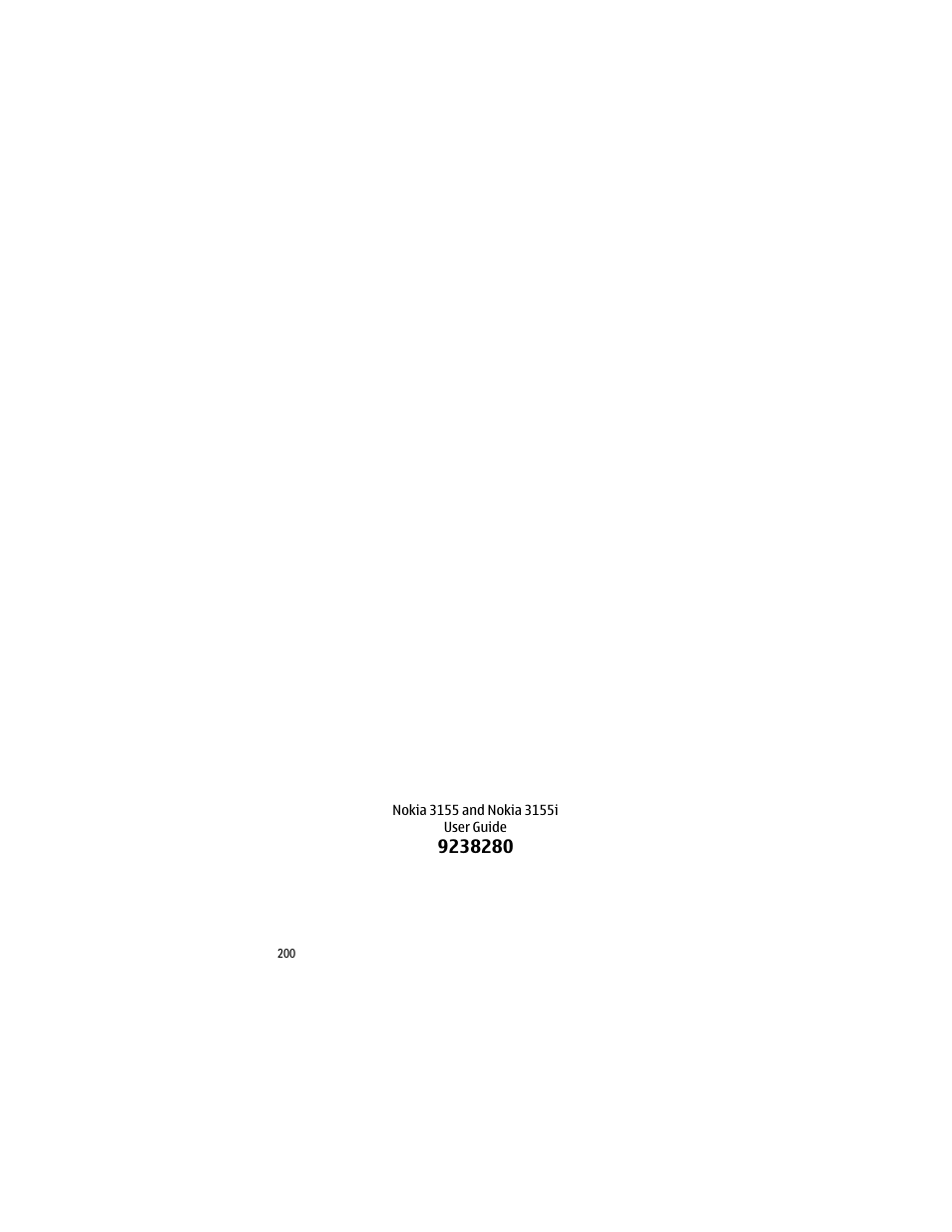 Nokia 3155 and nokia 3155i user guide | Nokia 3155i User Manual | Page 201 / 201