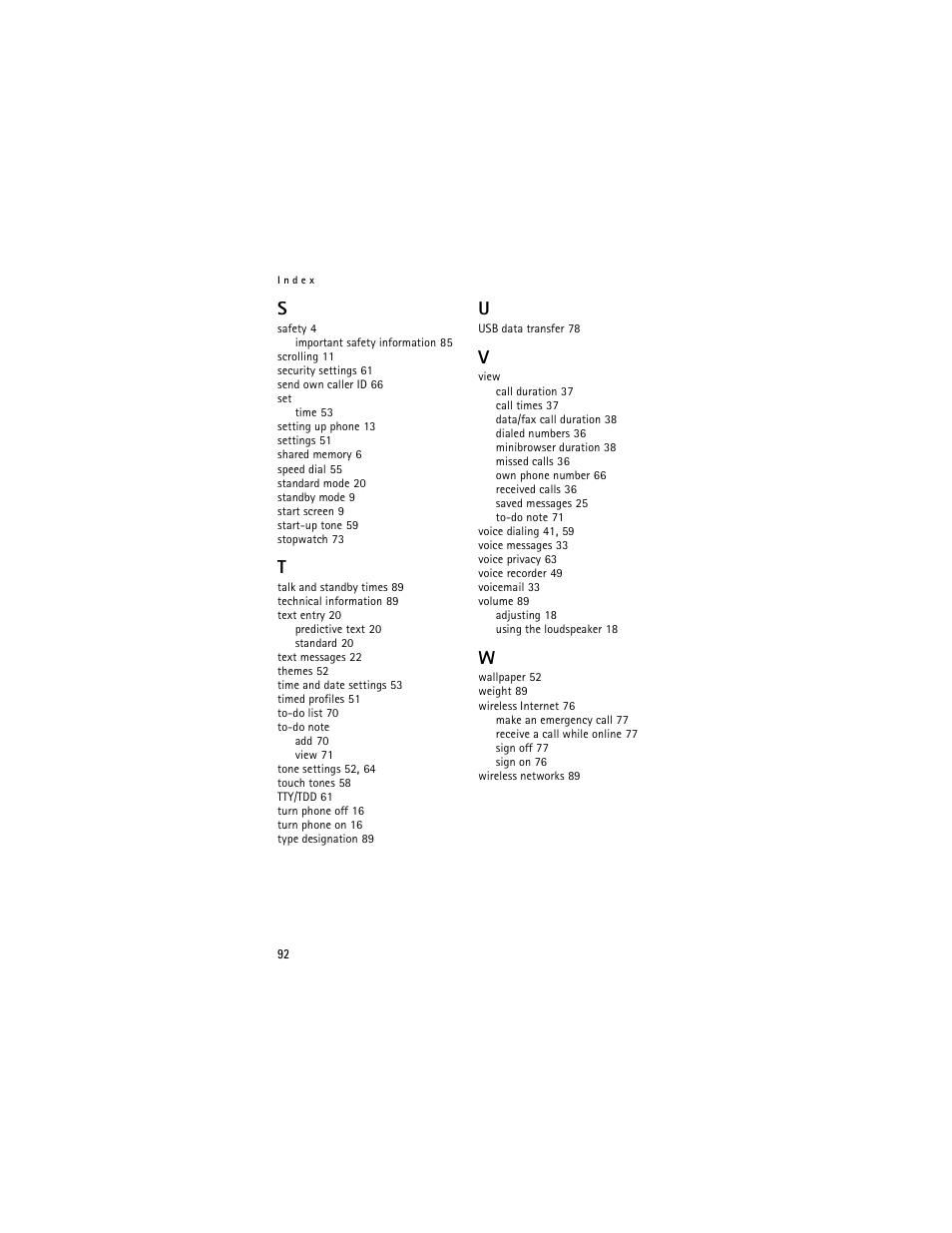 Nokia 3155i User Manual | Page 93 / 201