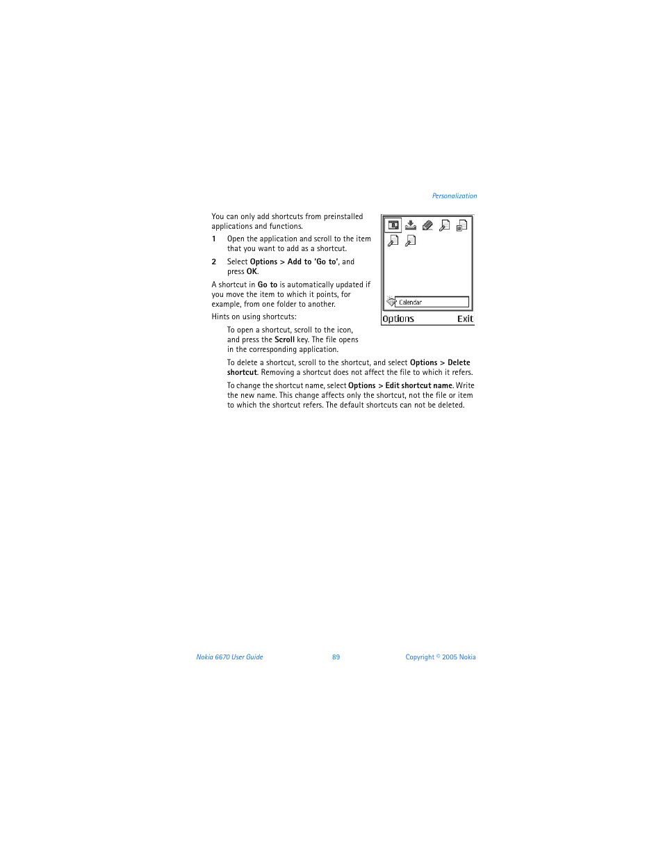 Nokia 6670 User Manual | Page 90 / 321