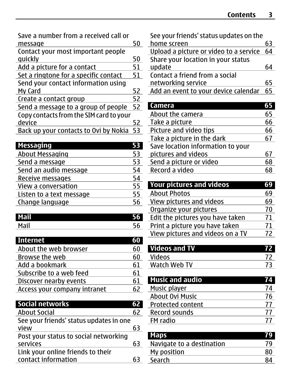 Nokia C6-01 User Manual | Page 3 / 132