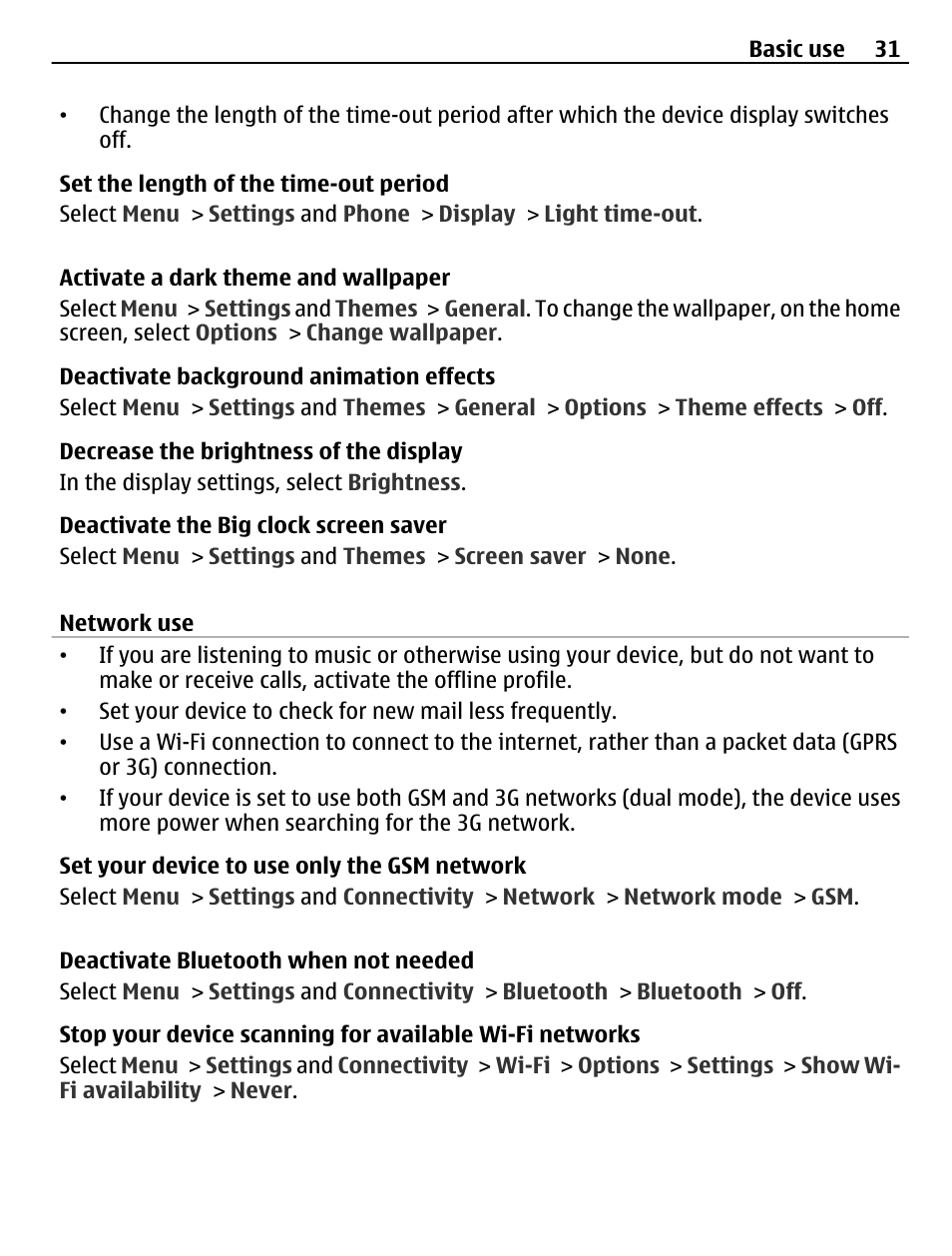 Nokia C6-01 User Manual | Page 31 / 132