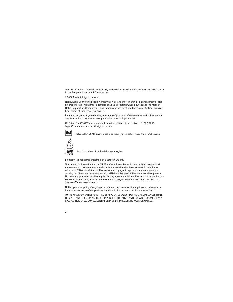 Nokia 6301 User Manual | Page 3 / 201