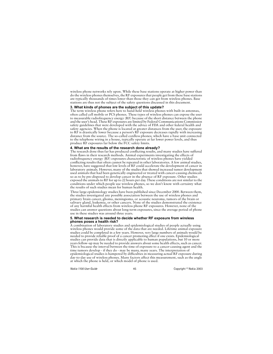 Nokia 1100 User Manual | Page 50 / 137