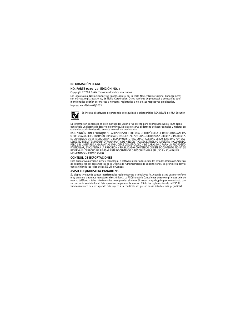 Nokia 1100 User Manual | Page 57 / 137