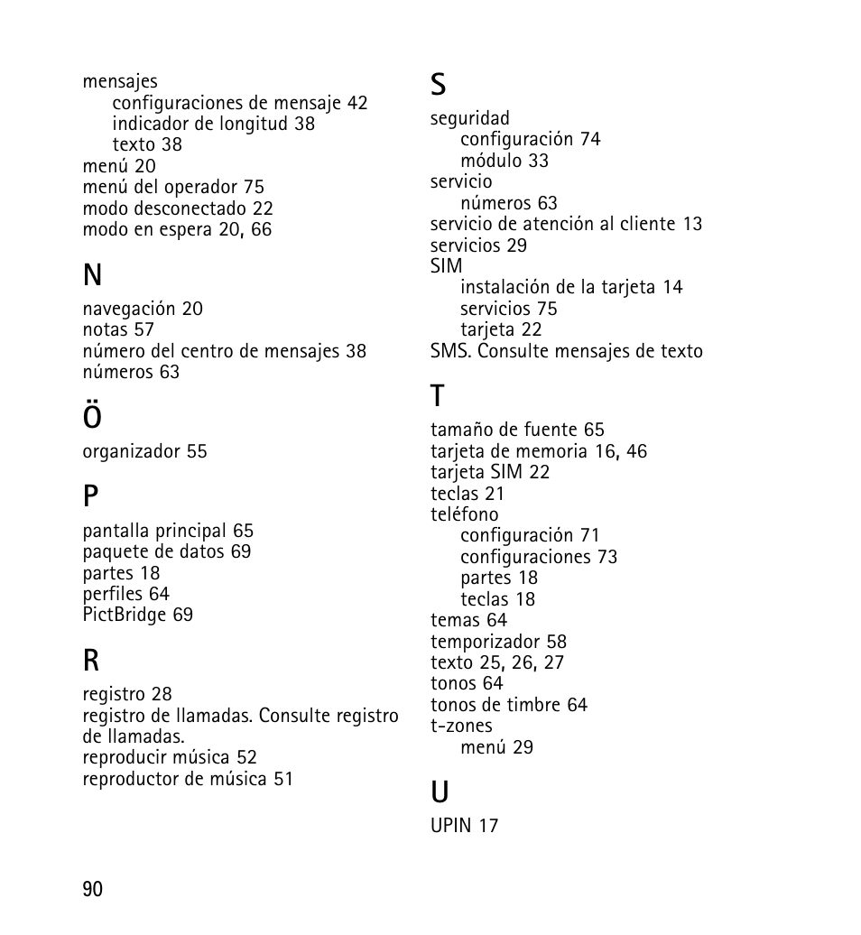 Nokia 5130 User Manual | Page 172 / 173