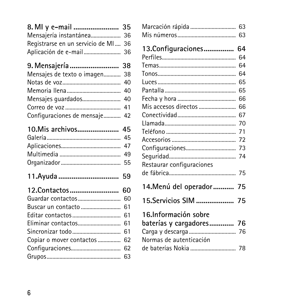 Nokia 5130 User Manual | Page 88 / 173