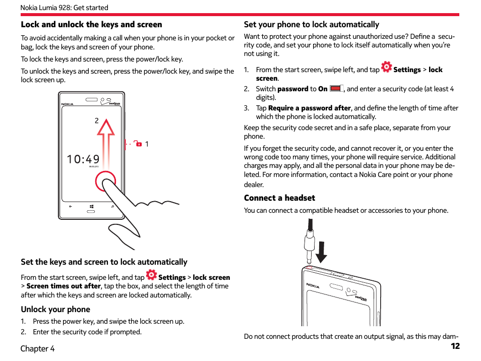 Nokia Lumia 928 User Manual | Page 13 / 83