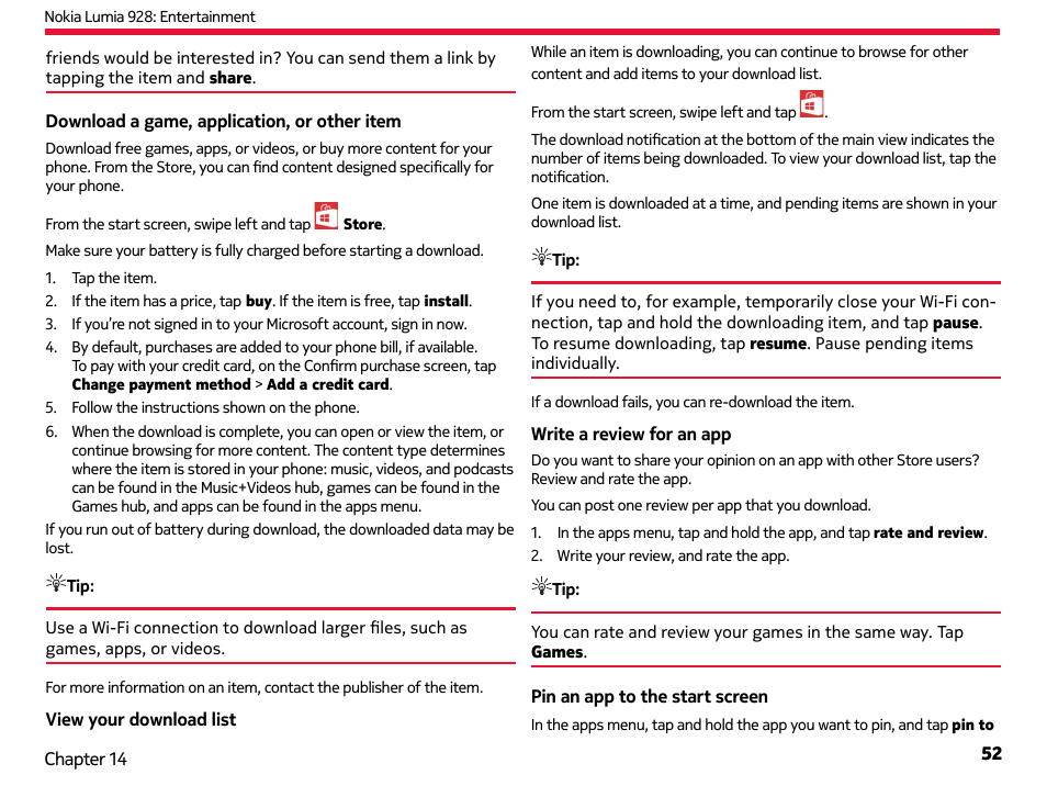 Nokia Lumia 928 User Manual | Page 53 / 83