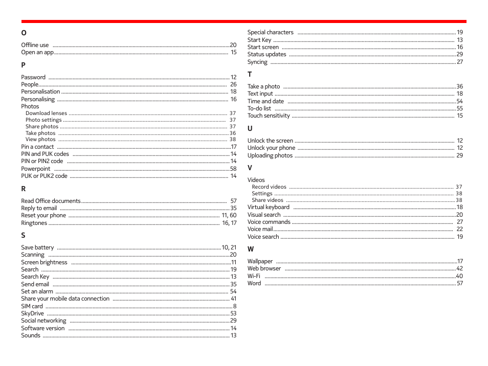 Nokia Lumia 928 User Manual | Page 83 / 83